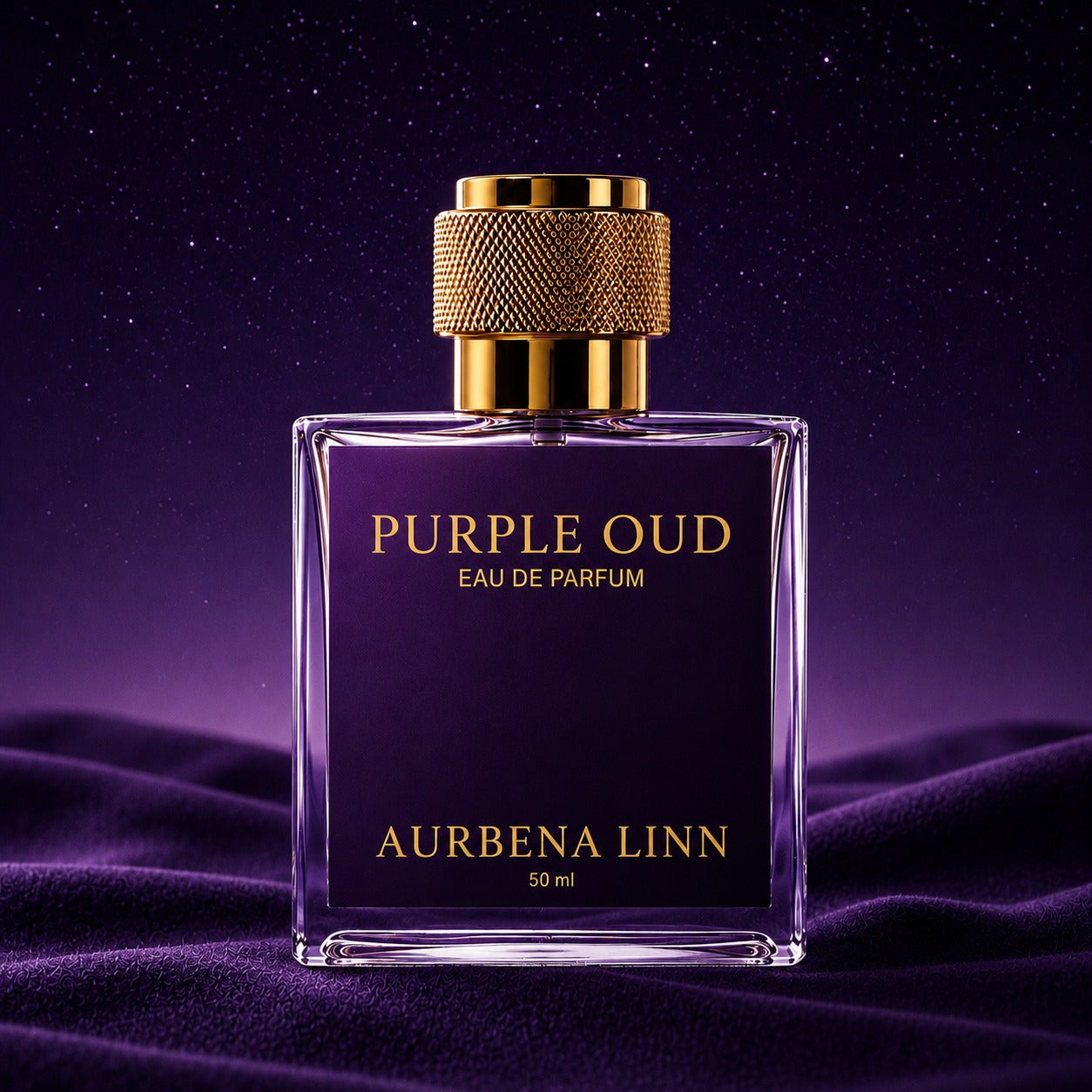 Purple Oud Eau de Parfum, Saffron & Pink Pepper Long Lasting