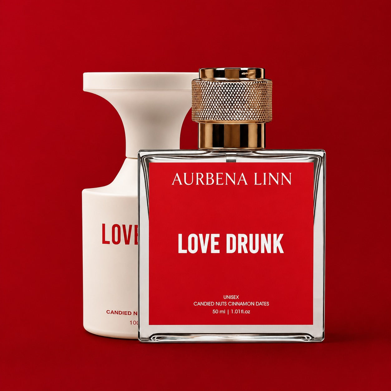 Aurbena Linn Love Drunk unisex perfume for men and women, 50ml